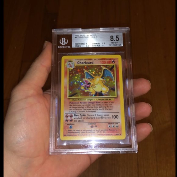 charizard bgs 8.5